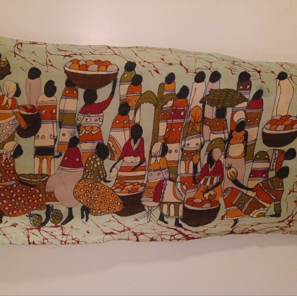 NWOT Batik Painting #JW0393